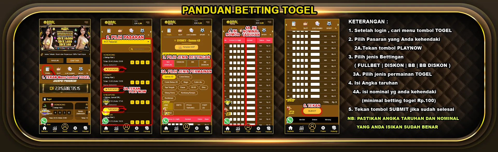 Cara Betting Togel Obraltoto